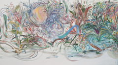 Oasis Acrílico sobre tela 300 x 130 2019