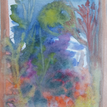 Dolores Castaño La totalidad 2021 Acuarela sobre papel 26,5 x 37 cm